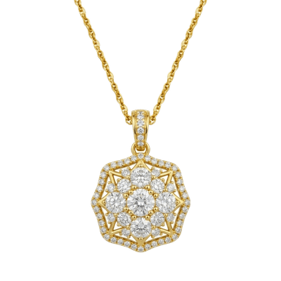 Royal Diamond Pendant Necklace