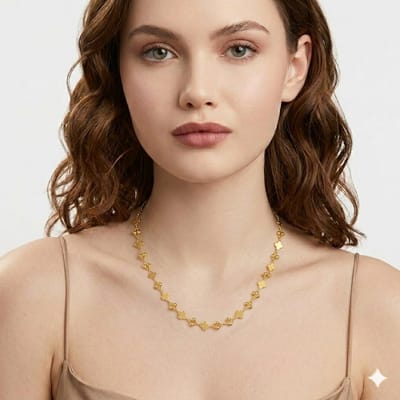 Clover Harmony Gold Necklace